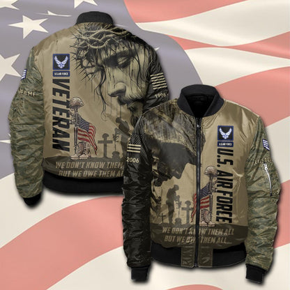 U.S Air Force – T-shirt – WE DON'T KNOW THEM ALL BUT WE OWE THEM ALL