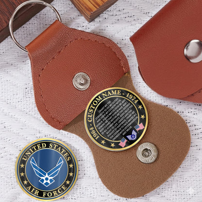 US Air Force – Military Printed Challenge Coin – National Pride Medallion