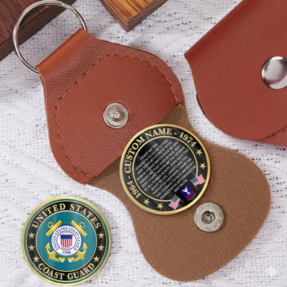 US Coast Guard – Military Printed Challenge Coin –  National Pride Medallion