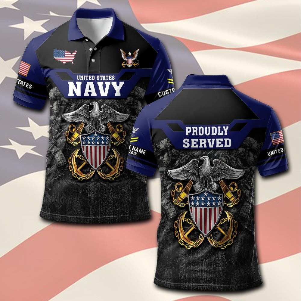 U.S Navy – Hoodie – Pround Served