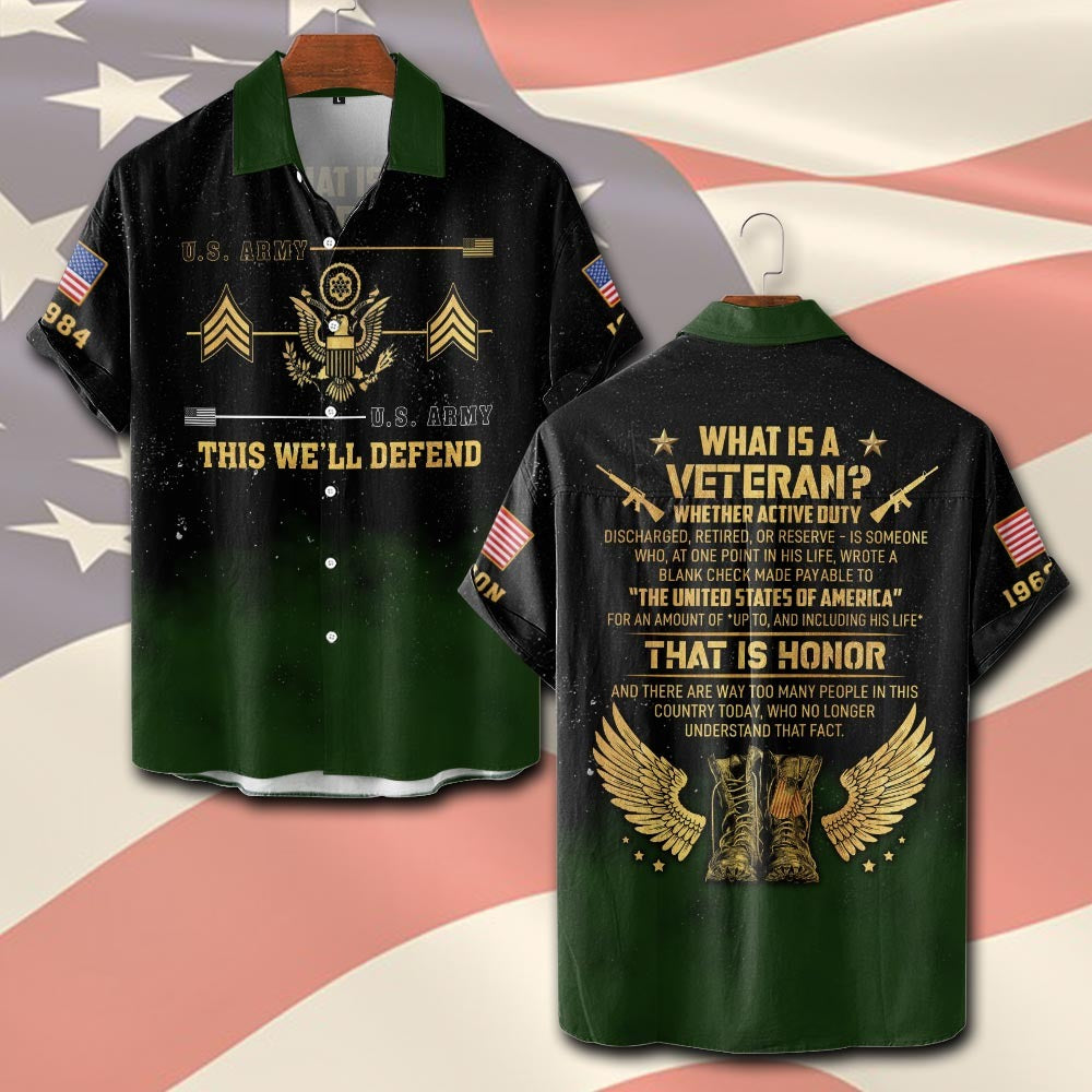 U.S Army – T-shirt – What is a Veteran?