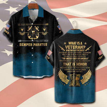 U.S Coast Guard – T-shirt – What is a Veteran?