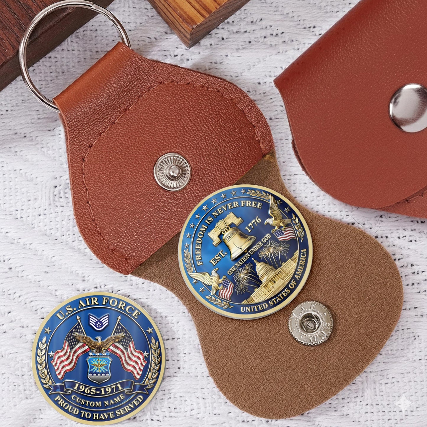 US Air Force – Military Printed Challenge Coin – Liberty Heritage Coin