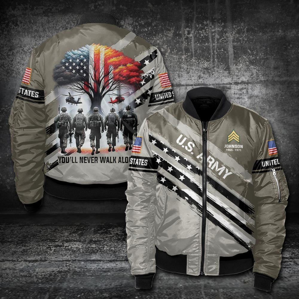 U.S Army – T-shirt – YOU'LL NEVER WALK ALONE