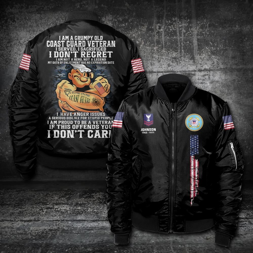 U.S Coast Guard – T-shirt – PROUD TO BE A VETERAN