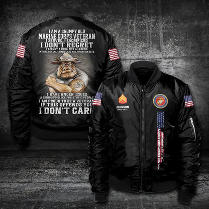 U.S Marine Corps – T-shirt – PROUD TO BE A VETERAN