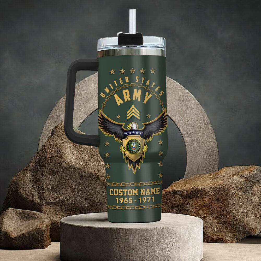 US Army – Tumbler 40oz - Defender of Freedom
