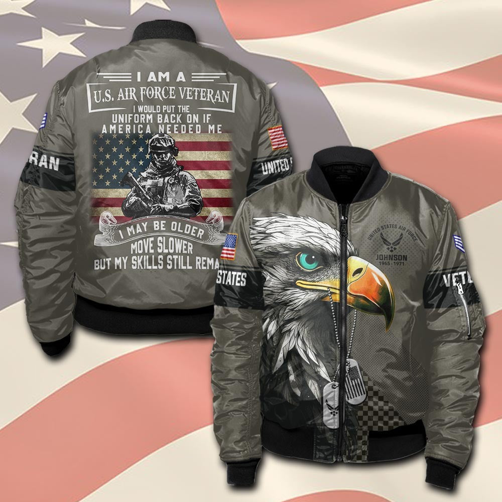U.S Air Force – T-shirt – I WOULD PUT THE UNIFORM BACK ON IF AMERICA NEEDED ME