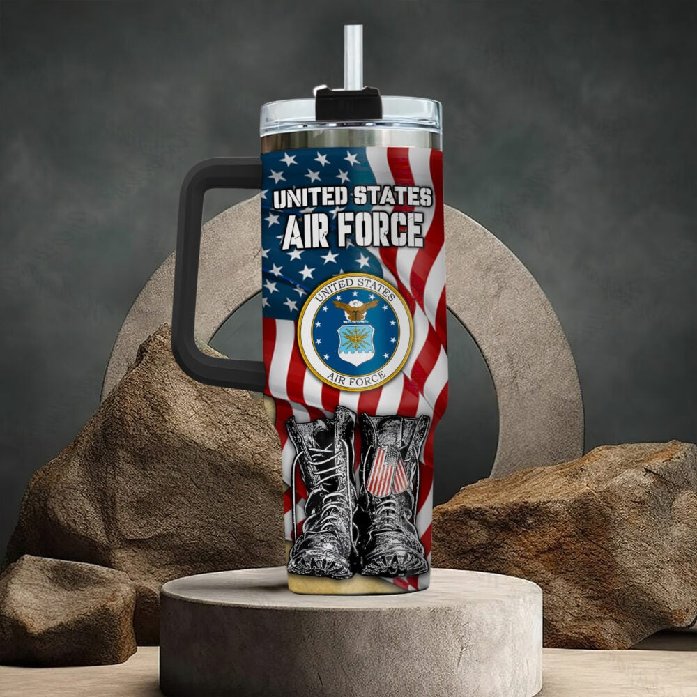 US Air Force – Tumbler 40oz - Patriotic Combat Boots