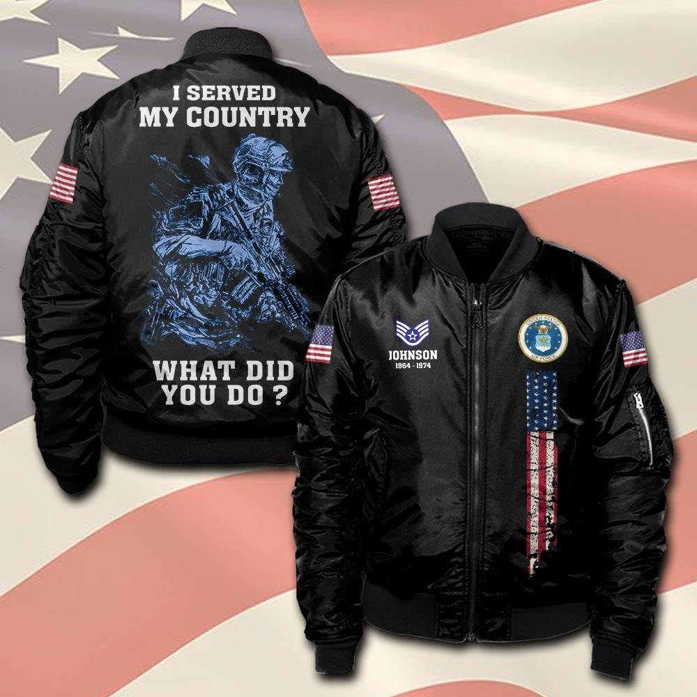 U.S Air Force – T-shirt – WHAT DID YOU DO ?