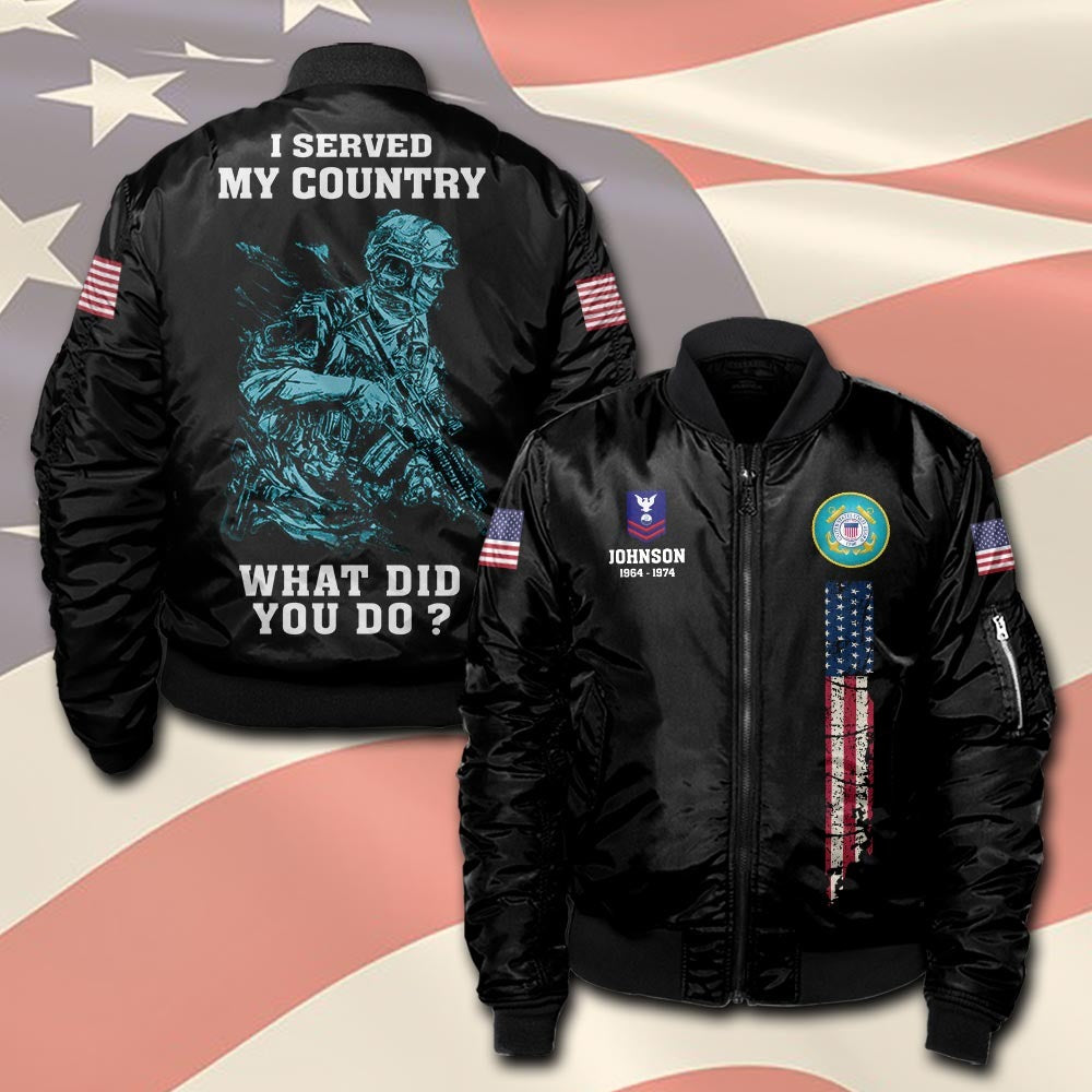 U.S Coast Guard – T-shirt – WHAT DID YOU DO ?