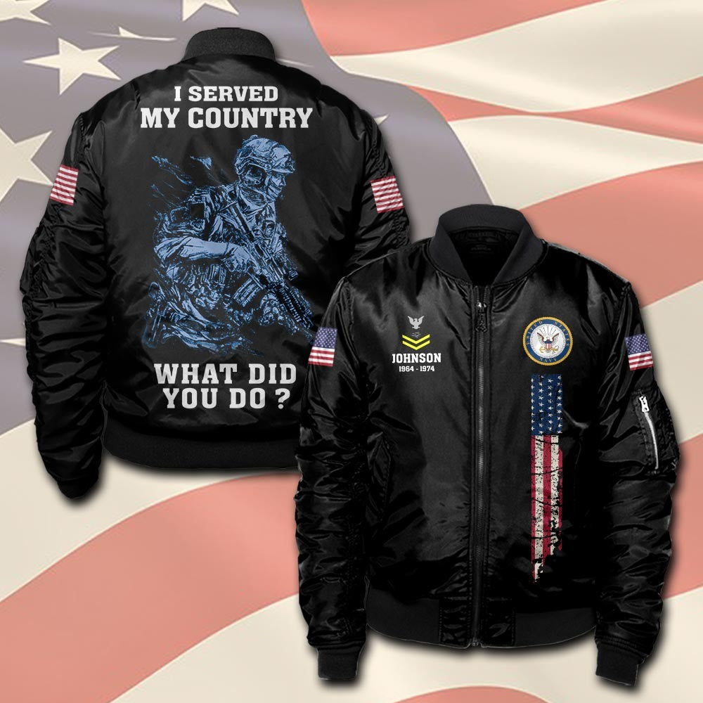 U.S Navy – T-shirt – WHAT DID YOU DO ?