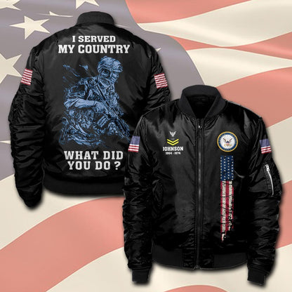 U.S Navy – T-shirt – WHAT DID YOU DO ?