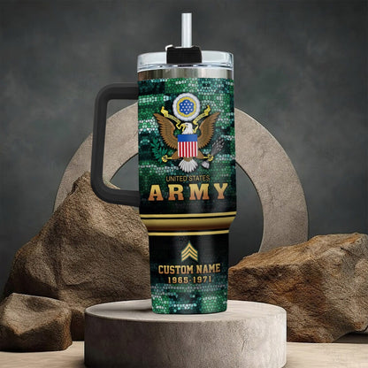 US Army – Tumbler 40oz - Mosaic Eagle Emblem