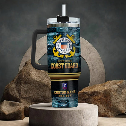 US Coast Guard – Tumbler 40oz - Mosaic Eagle Emblem