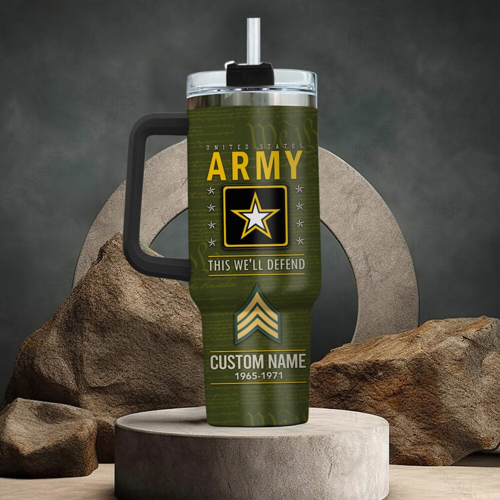 US Army – Tumbler 40oz - Thank a Veteran