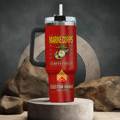 US Marine Corps – Tumbler 40oz - Thank a Veteran