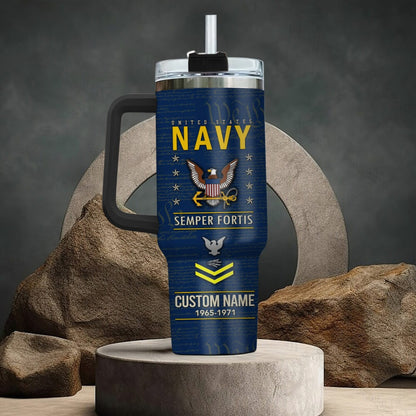 US Navy – Tumbler 40oz - Thank a Veteran