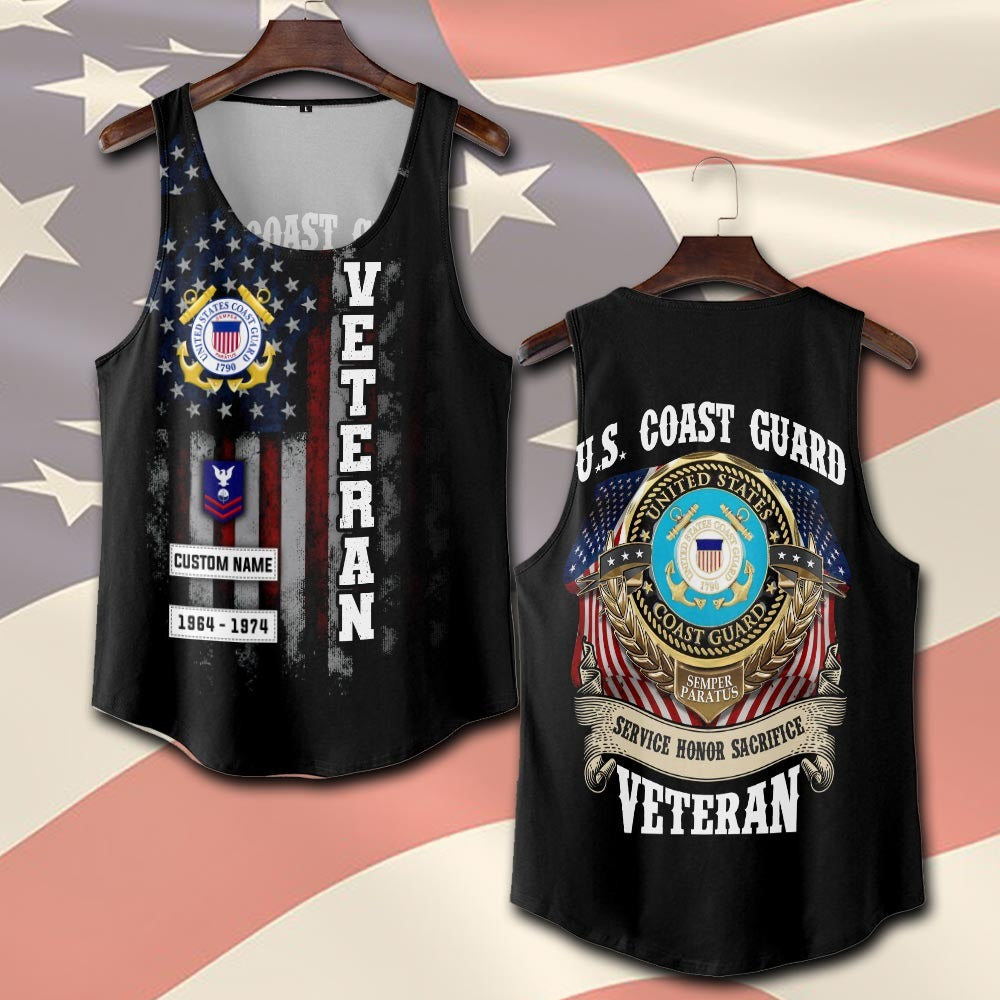 U.S Coast Guard – T-shirt – SACRIFICE HONOR SERVICE