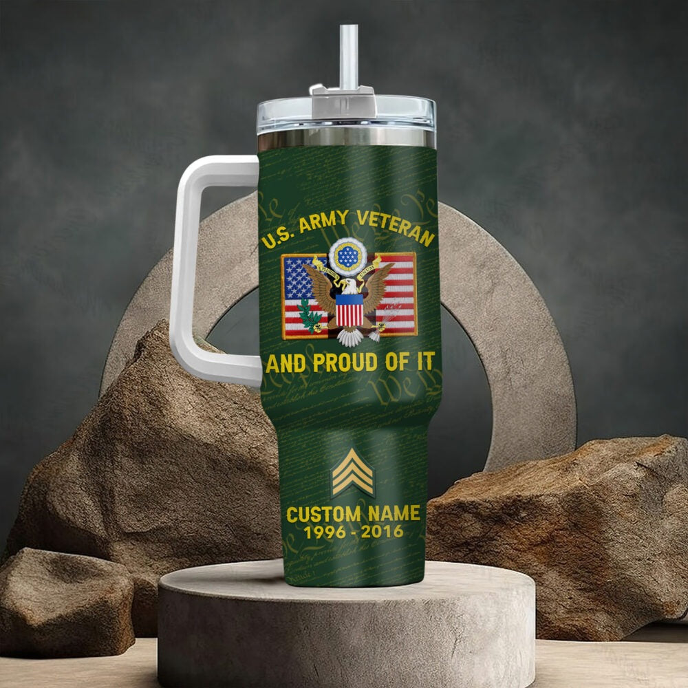 US Army – Tumbler 40oz - Liberty Crest