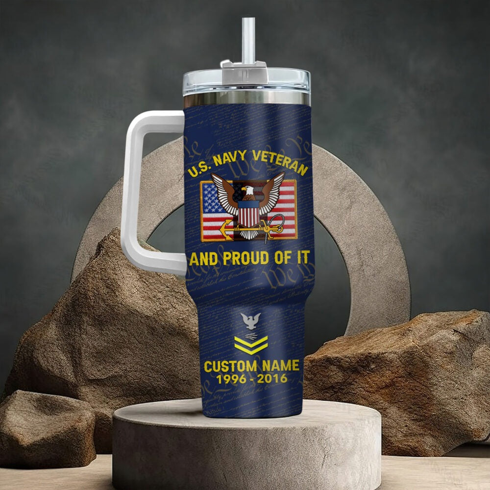 US Navy – Tumbler 40oz - Liberty Crest