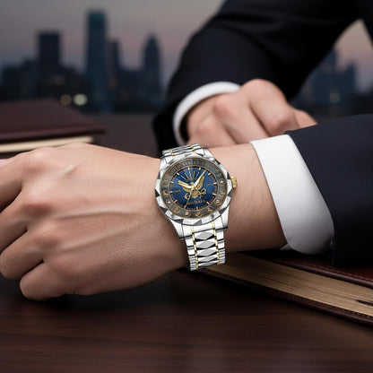 US Navy – Diamond-Cut Bezel Watch – Patriot Guardian Dial