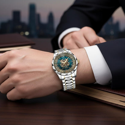 US Coast Guard – Diamond-Cut Bezel Watch – Patriot Guardian Dial