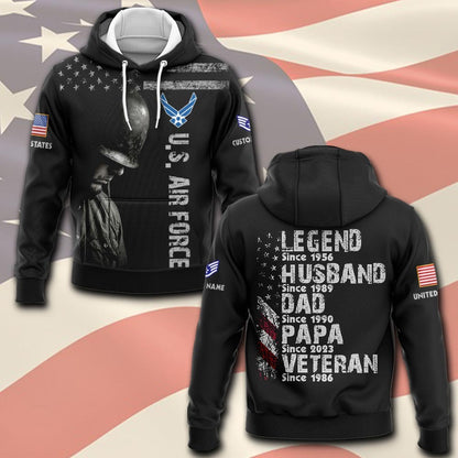 U.S Air Force – T-shirt – AS A SOLDIER, AS A MAN