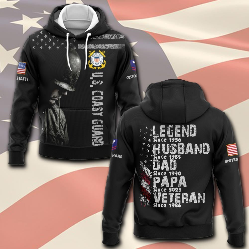 U.S Coast Guard – T-shirt – AS A SOLDIER, AS A MAN
