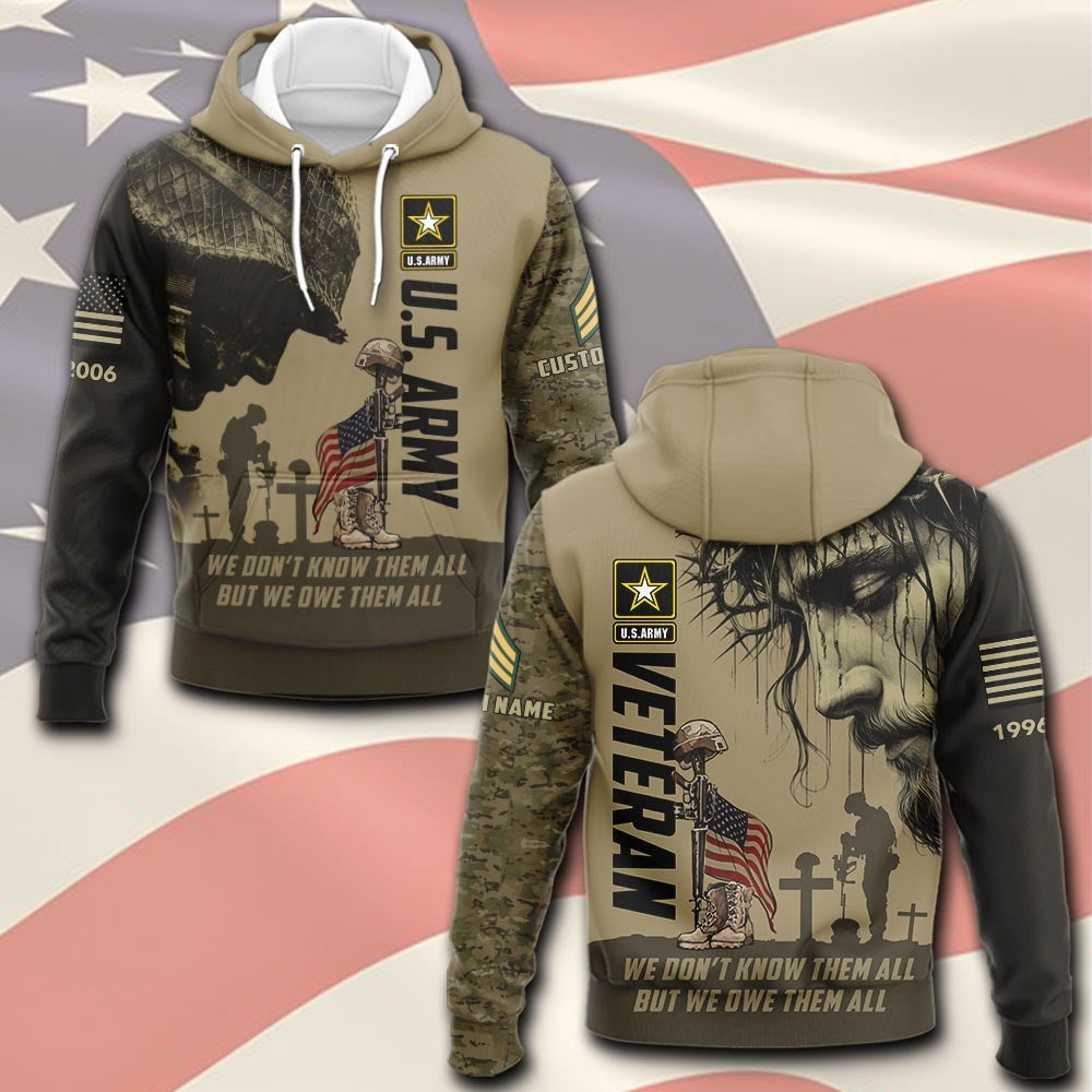 U.S Army – T-shirt – WE DON'T KNOW THEM ALL BUT WE OWE THEM ALL