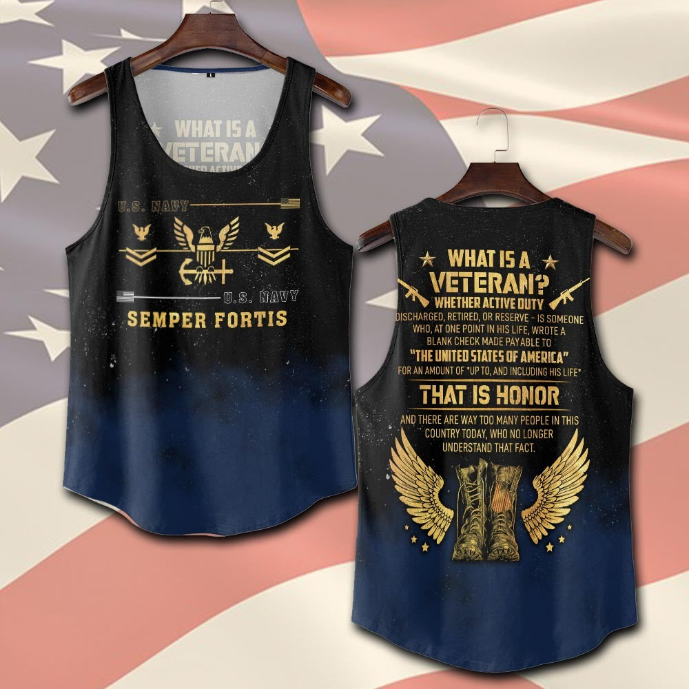 U.S Navy – T-shirt – What is a Veteran?