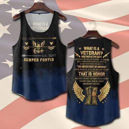 U.S Navy – T-shirt – What is a Veteran?