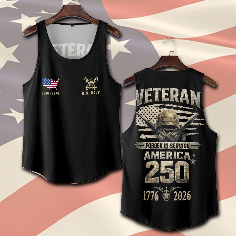 U.S Navy – T-shirt – Grunge Veteran Emblem