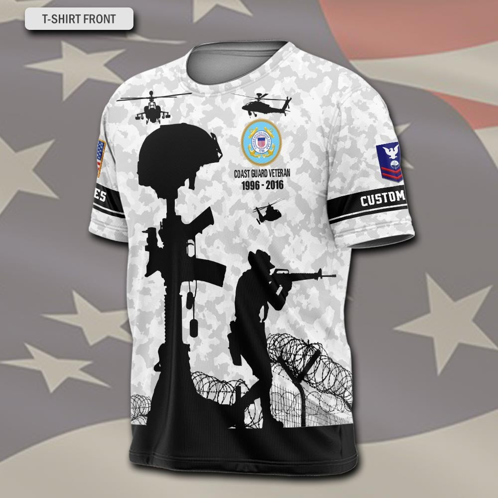 U.S Coast Guard – T-shirt – I SERVED MY COUNTRY.WHAT DID YOU DO?