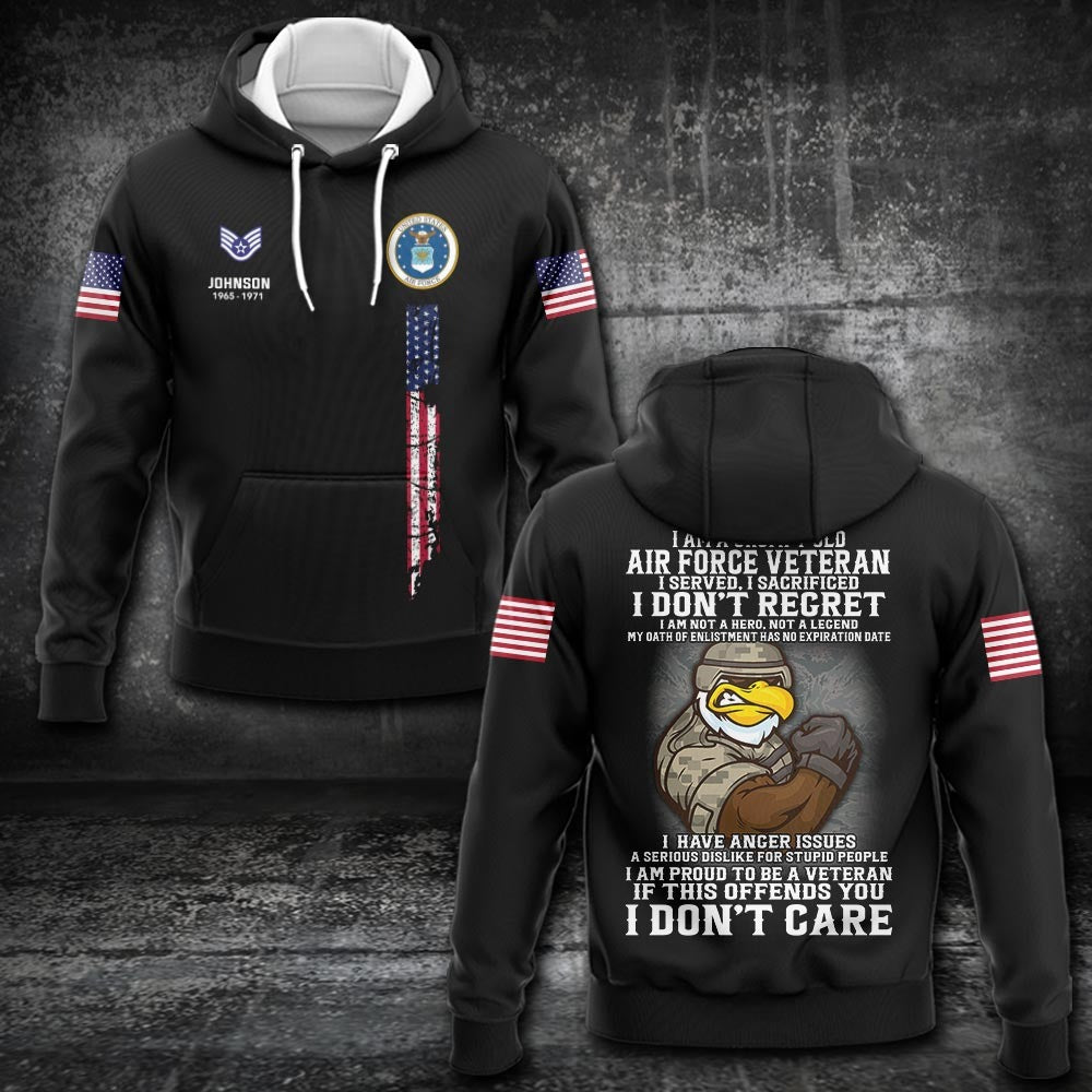 U.S Air Force – T-shirt – PROUD TO BE A VETERAN