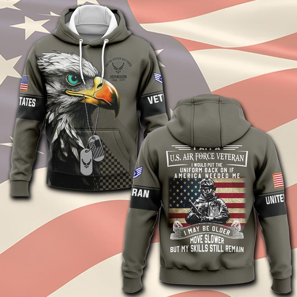 U.S Air Force – T-shirt – I WOULD PUT THE UNIFORM BACK ON IF AMERICA NEEDED ME