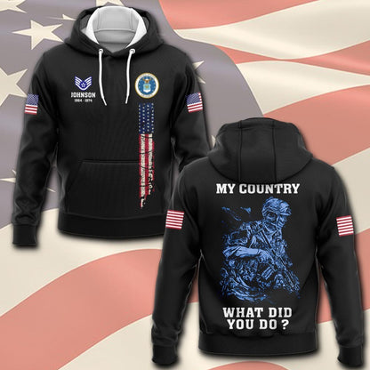 U.S Air Force – T-shirt – WHAT DID YOU DO ?