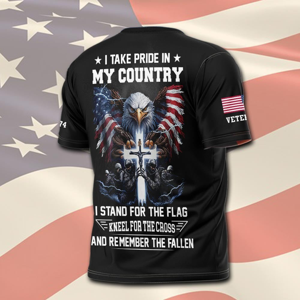 U.S Navy – T-shirt – I TAKE PRIDE IN MY COUNTRY