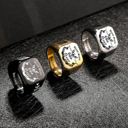 US Navy – Engraved Men's Ring – Heritage Military Crest