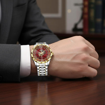US Marine Corps – Diamond-Cut Bezel Watch – Patriot Guardian Dial