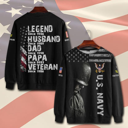 U.S Navy – T-shirt – AS A SOLDIER, AS A MAN