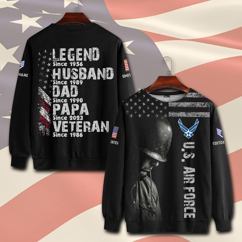 U.S Air Force – T-shirt – AS A SOLDIER, AS A MAN