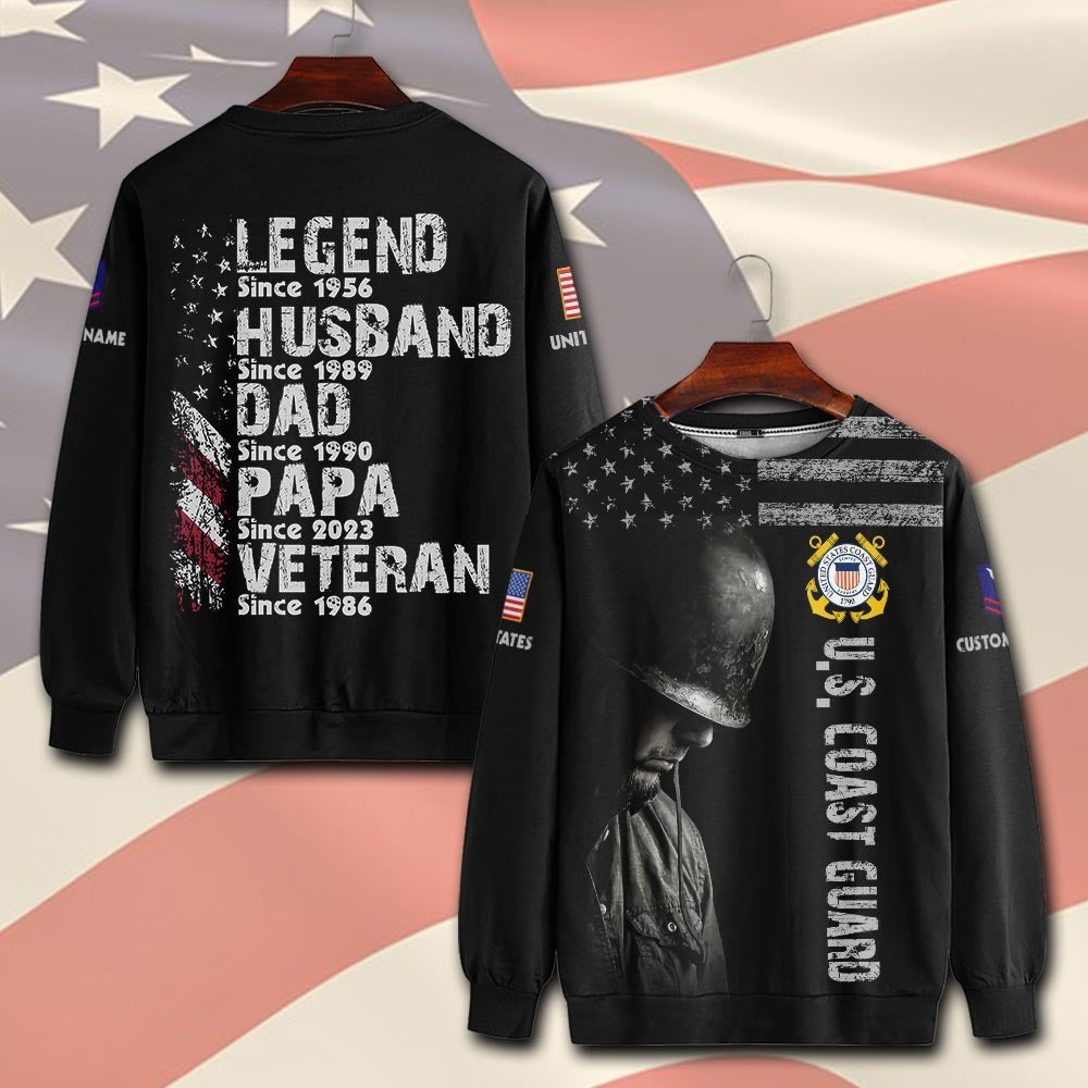 U.S Coast Guard – T-shirt – AS A SOLDIER, AS A MAN