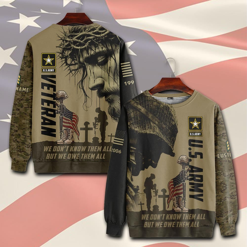 U.S Army – T-shirt – WE DON'T KNOW THEM ALL BUT WE OWE THEM ALL