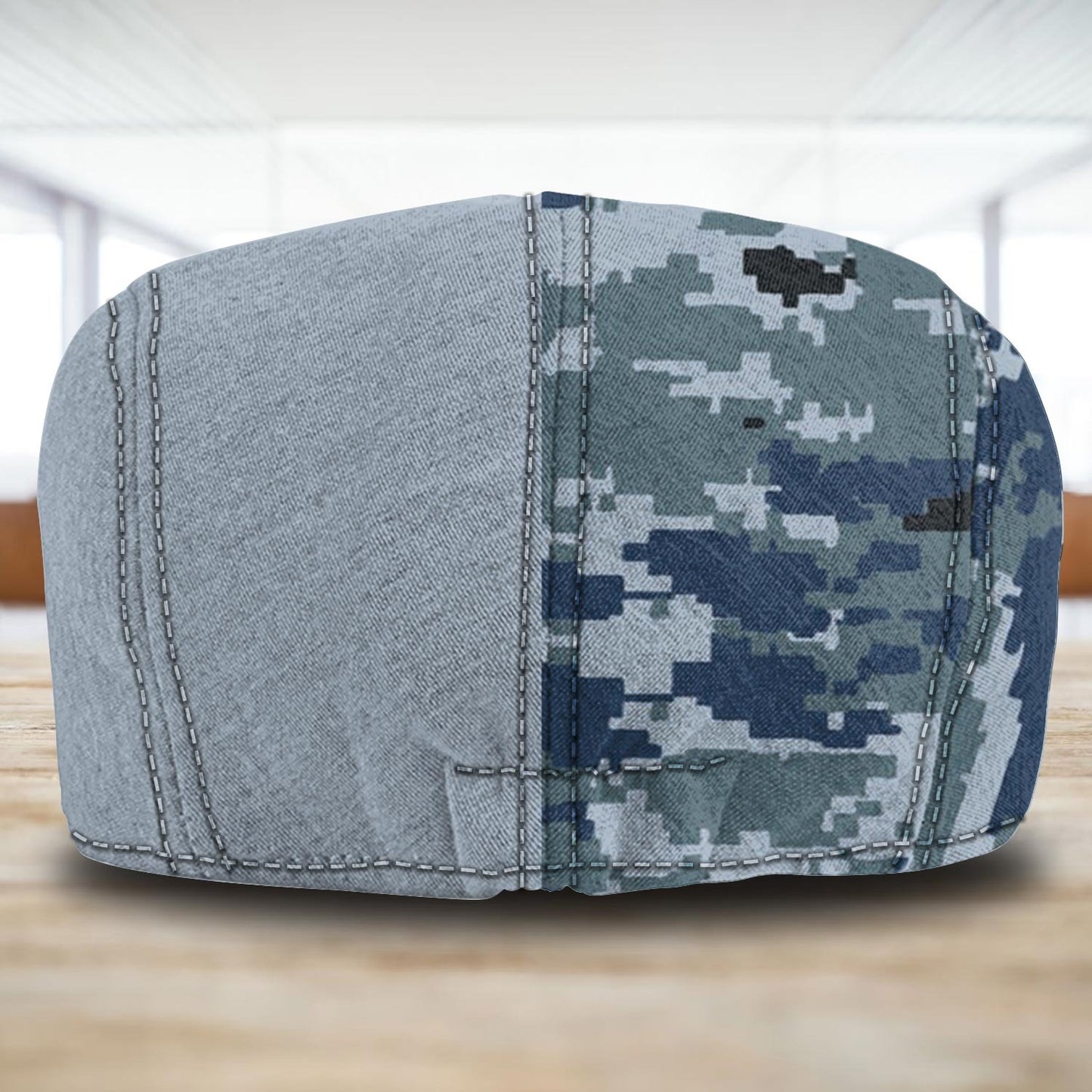 Custom U.S. Navy Jeff Cap –  Honor The Fallen Camo Tribute Cap