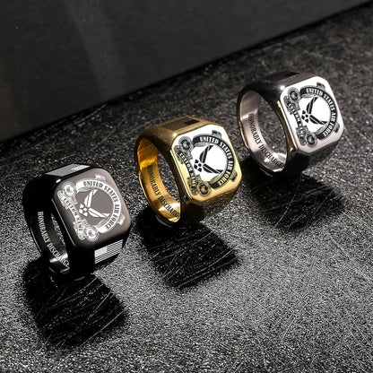 US Air Force – Engraved Men's Ring – Military Honor Cross Ring