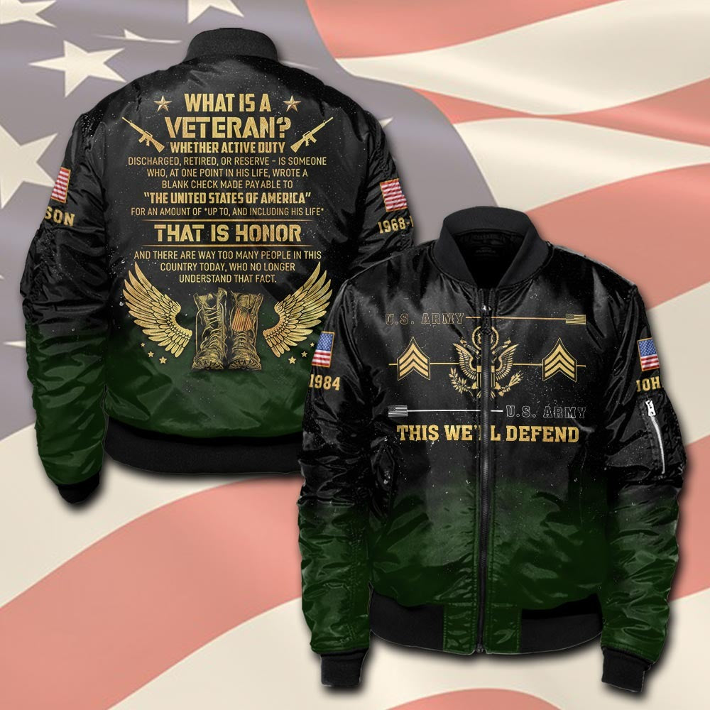 U.S Army – T-shirt – What is a Veteran?