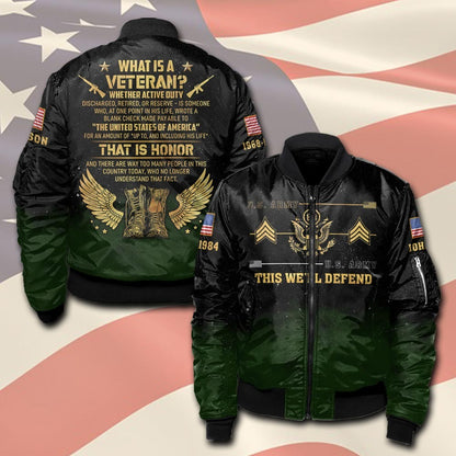 U.S Army – T-shirt – What is a Veteran?