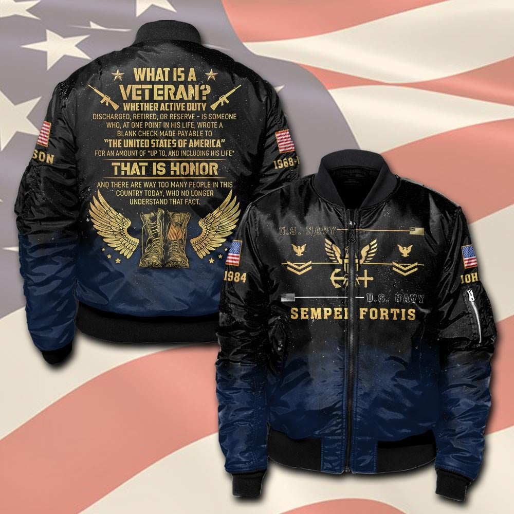 U.S Navy – T-shirt – What is a Veteran?