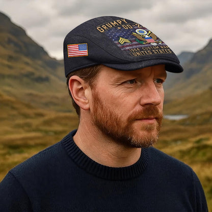 Custom U.S. Army Jeff Cap –  Grumpy Old Vet